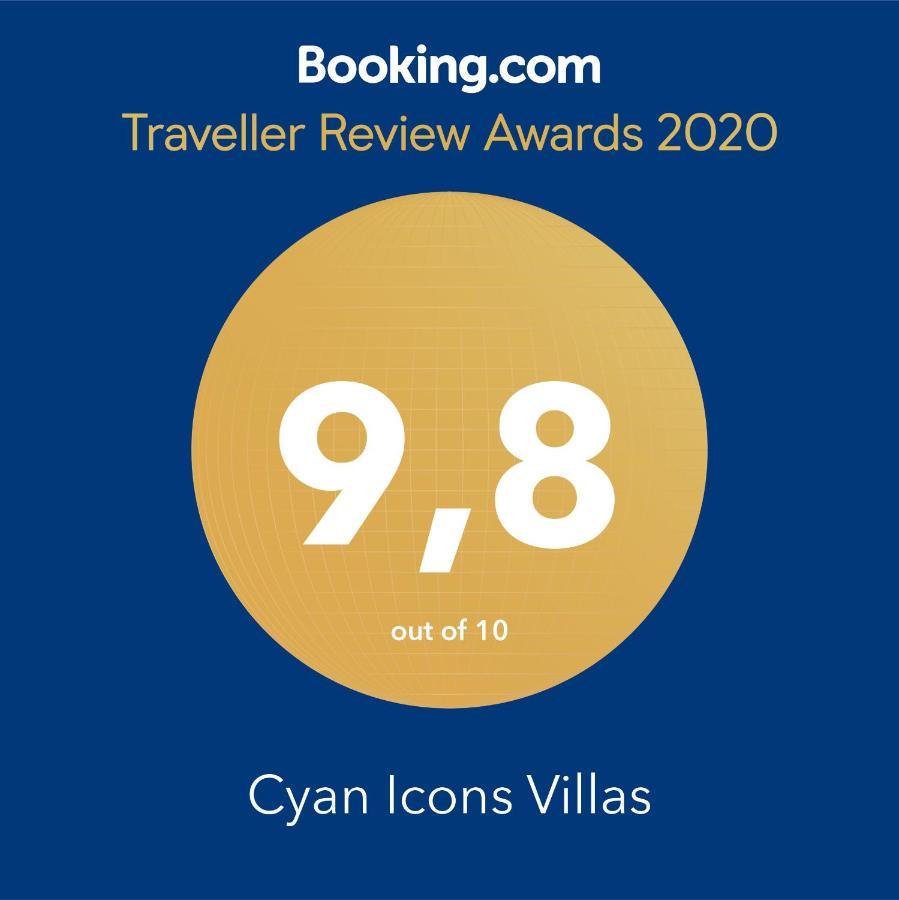 Cyan Icons Villas Kalyves Chania Esterno foto